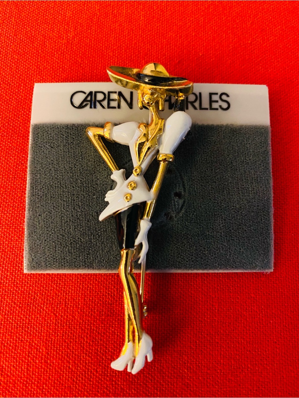 Vintage 80’s Caren Charles Pin